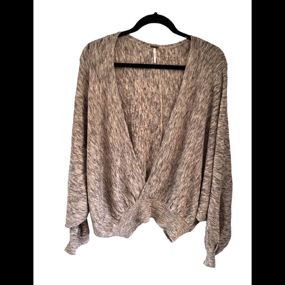 Free People Going for Gold Wrap sweater - Picture 4 of 6